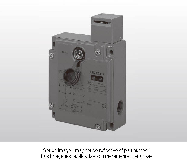 LJSE5312 DieCast Safety Interlock Swicth with Solenoid Lock